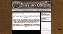 Desktop Screenshot of bullysgamecalls.com